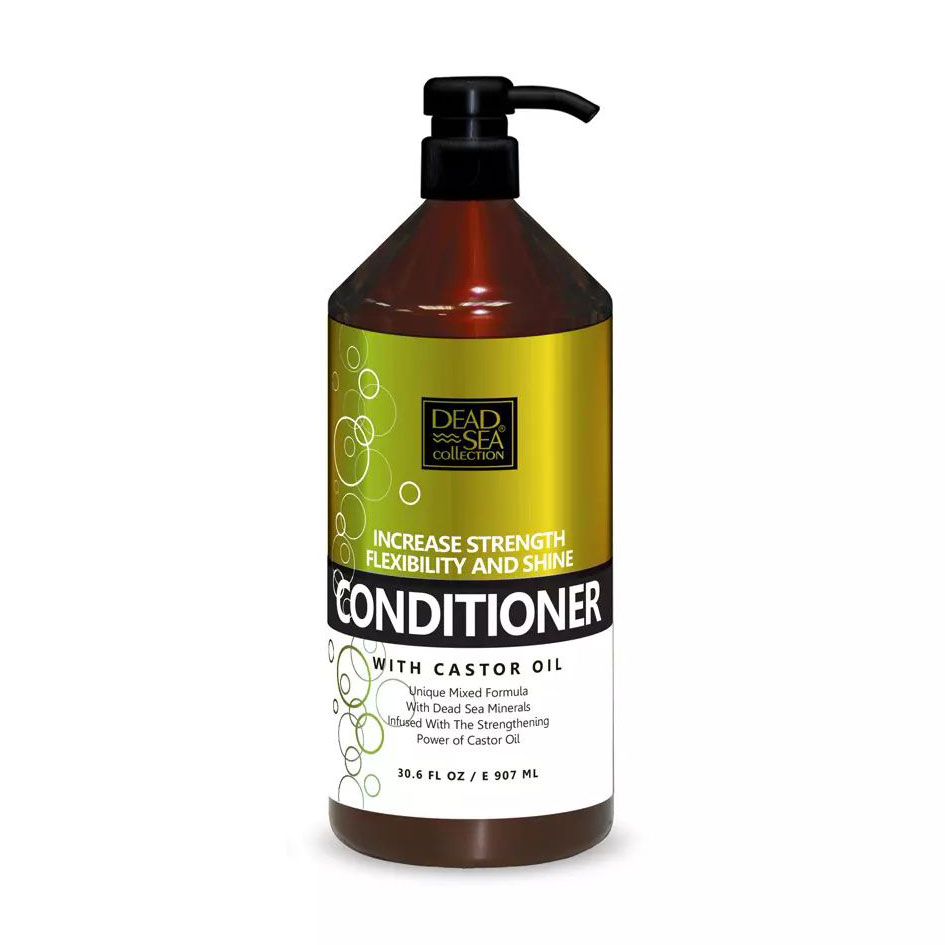 Кондиціонер для волосся Dead Sea Collection Strengthening Conditioner з рициновою олією, 907 мл